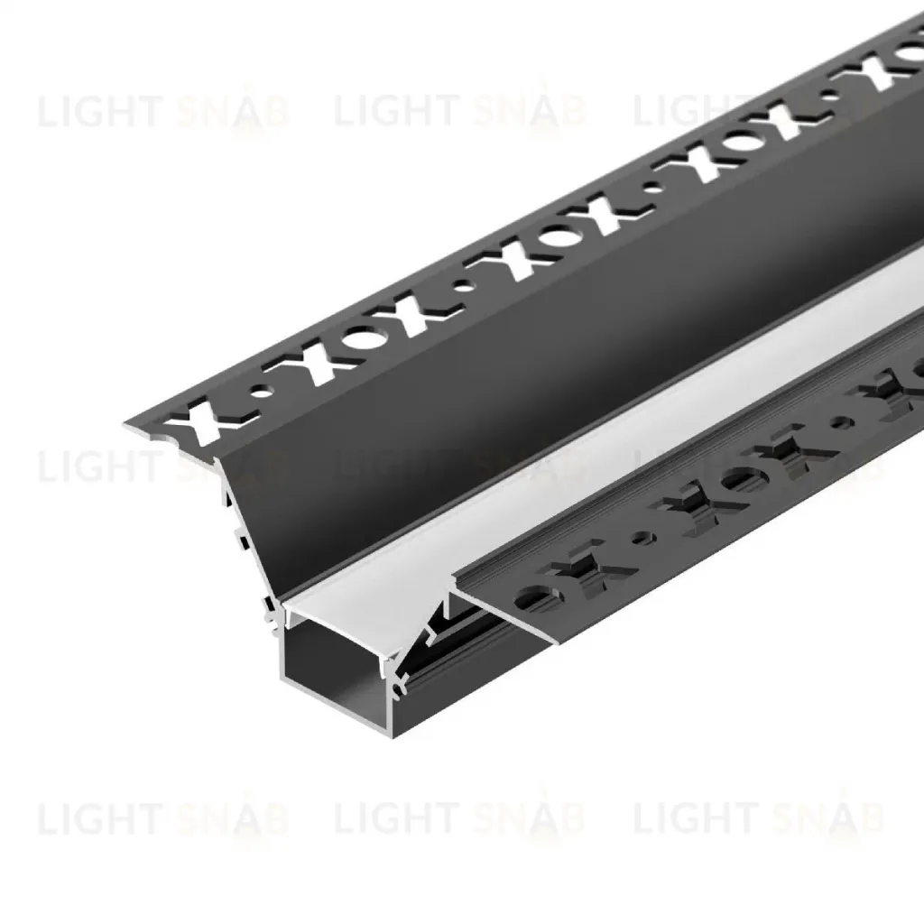 Алюминиевый профиль Arlight COMFORT21-V-FANTOM-2000 BLACK 052544 052544