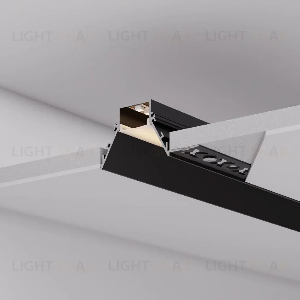 Алюминиевый профиль Arlight COMFORT21-V-FANTOM-2000 BLACK 052544 052544