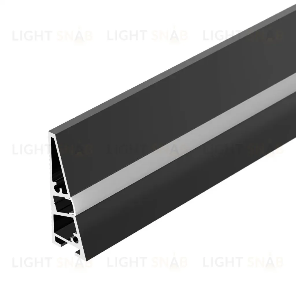 Алюминиевый профиль Arlight PLINTUS-H40-2000 BLACK 052398 052398
