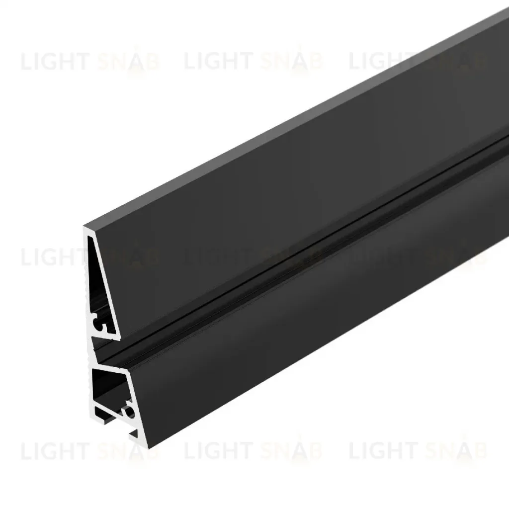 Алюминиевый профиль Arlight PLINTUS-H40-2000 BLACK 052398 052398