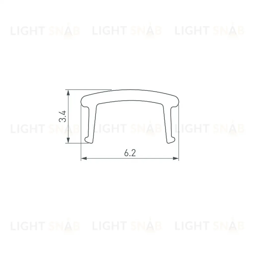 Экран Arlight PLINTUS-H40-2000 Opal 052406 052406
