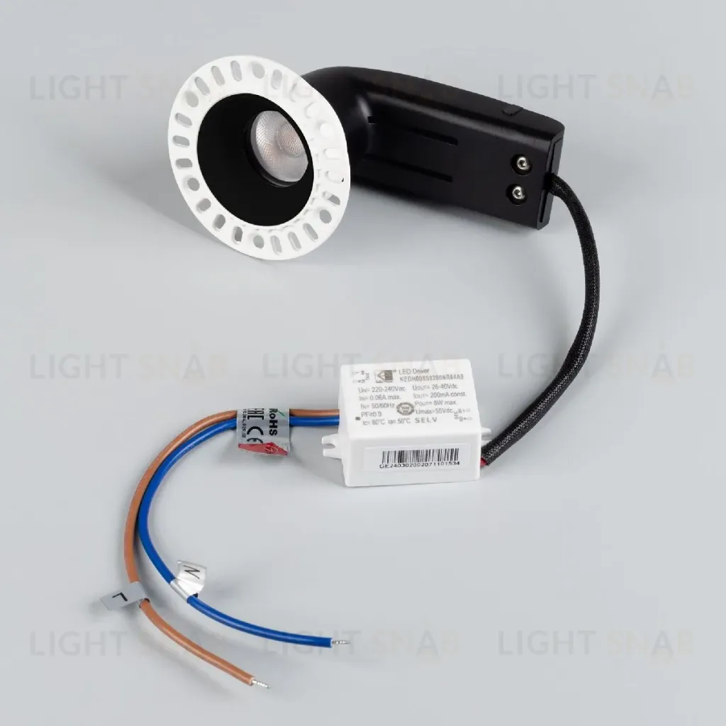 Встраиваемый светильник Arlight MS-RIALTO-TRIMLESS-R40-9W Warm2700 054471 054471