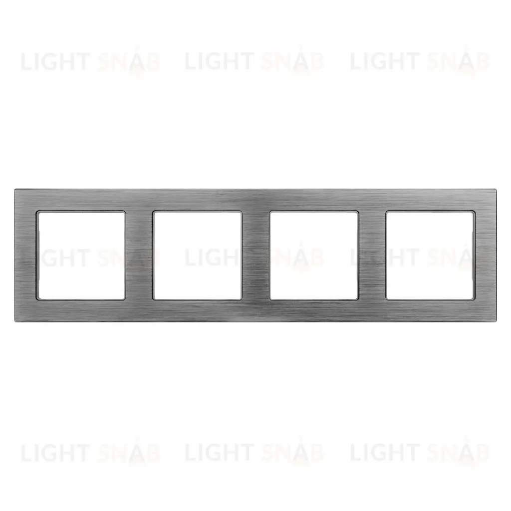 Рамка на 4 поста Arlight FRM-PRESTO-ALS-4-GR 043863 043863