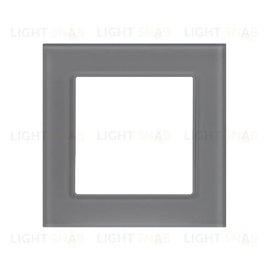 Рамка на 1 пост Arlight FRM-GLARE-GS-1-GR 043788 043788