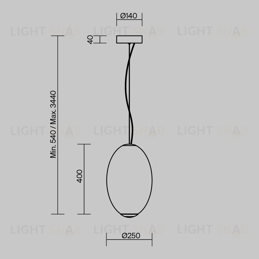 Подвесной светильник Maytoni Bruma MOD397PL-L19CH3K MOD397PL-L19CH3K