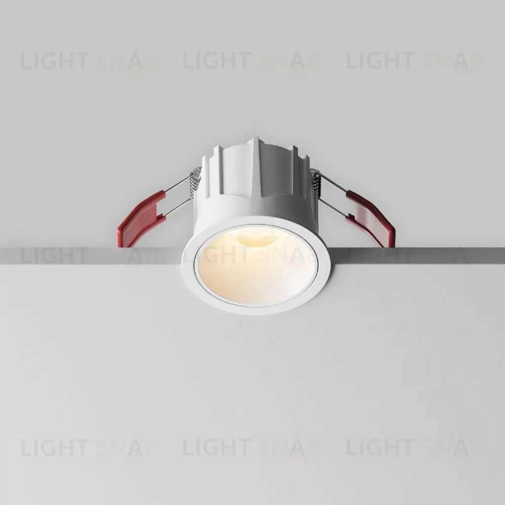 Встраиваемый светильник Maytoni Alfa LED DL043-01-10W2.7K-RD-W DL043-01-10W2.7K-RD-W