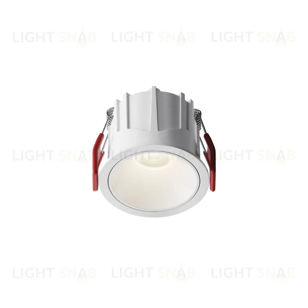 Встраиваемый светильник Maytoni Alfa LED DL043-01-10W4K-RD-W-1 DL043-01-10W4K-RD-W-1