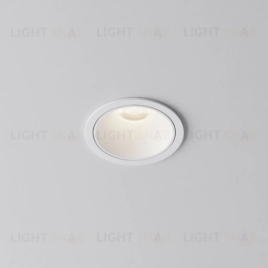 Встраиваемый светильник Maytoni Alfa LED DL043-01-10W4K-RD-W-1 DL043-01-10W4K-RD-W-1