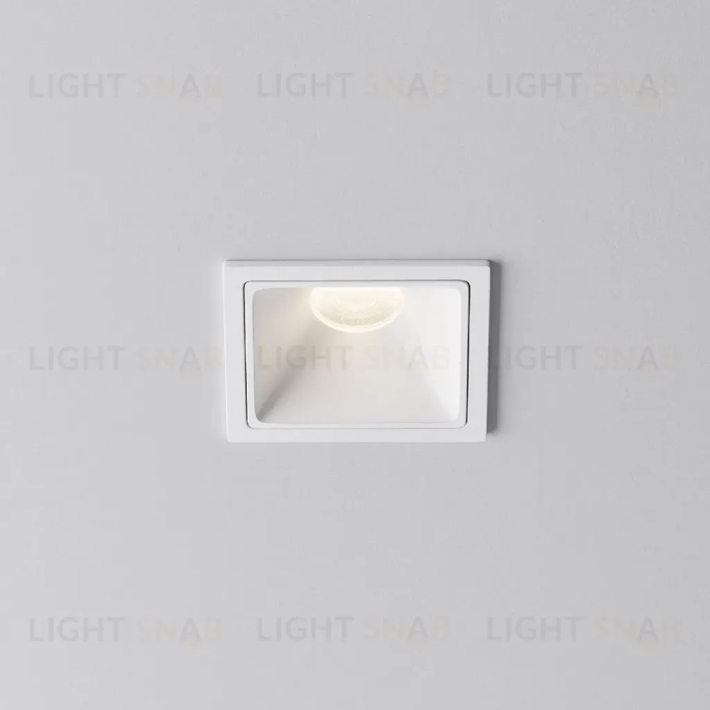 Встраиваемый светильник Maytoni Alfa LED DL043-01-10W4K-SQ-W-1 DL043-01-10W4K-SQ-W-1