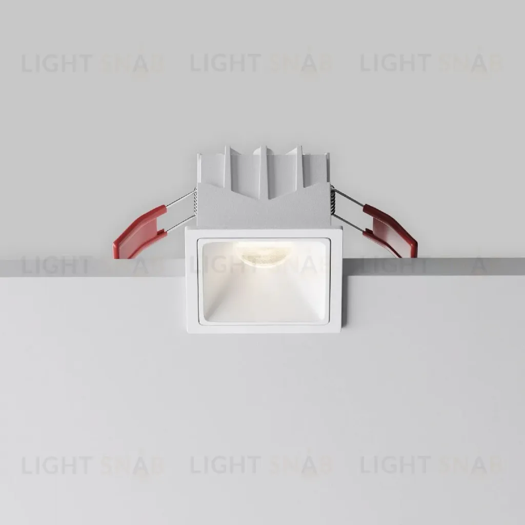 Встраиваемый светильник Maytoni Alfa LED DL043-01-10W4K-SQ-W-1 DL043-01-10W4K-SQ-W-1