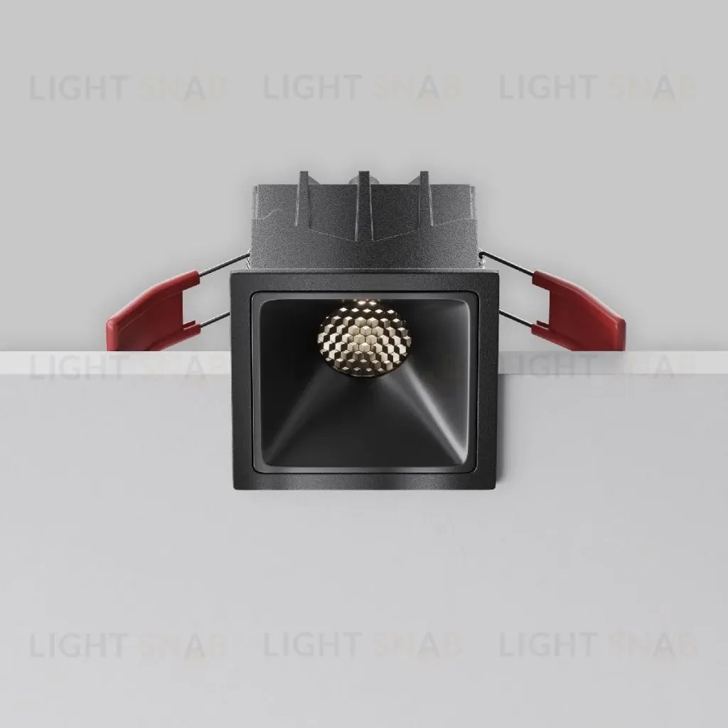 Встраиваемый светильник Maytoni Alfa LED DL043-01-10W4K-SQ-B-1 DL043-01-10W4K-SQ-B-1