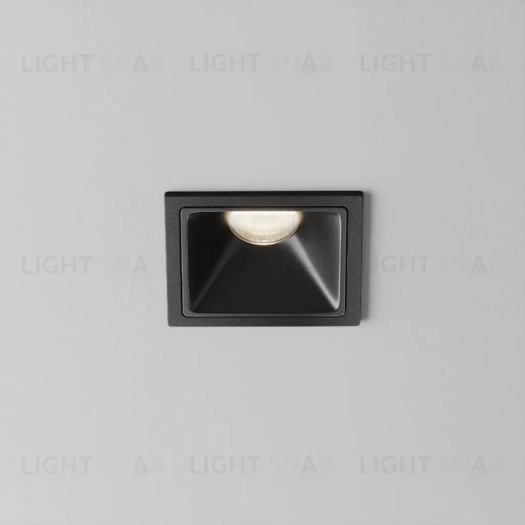 Встраиваемый светильник Maytoni Alfa LED DL043-01-10W4K-SQ-B-1 DL043-01-10W4K-SQ-B-1
