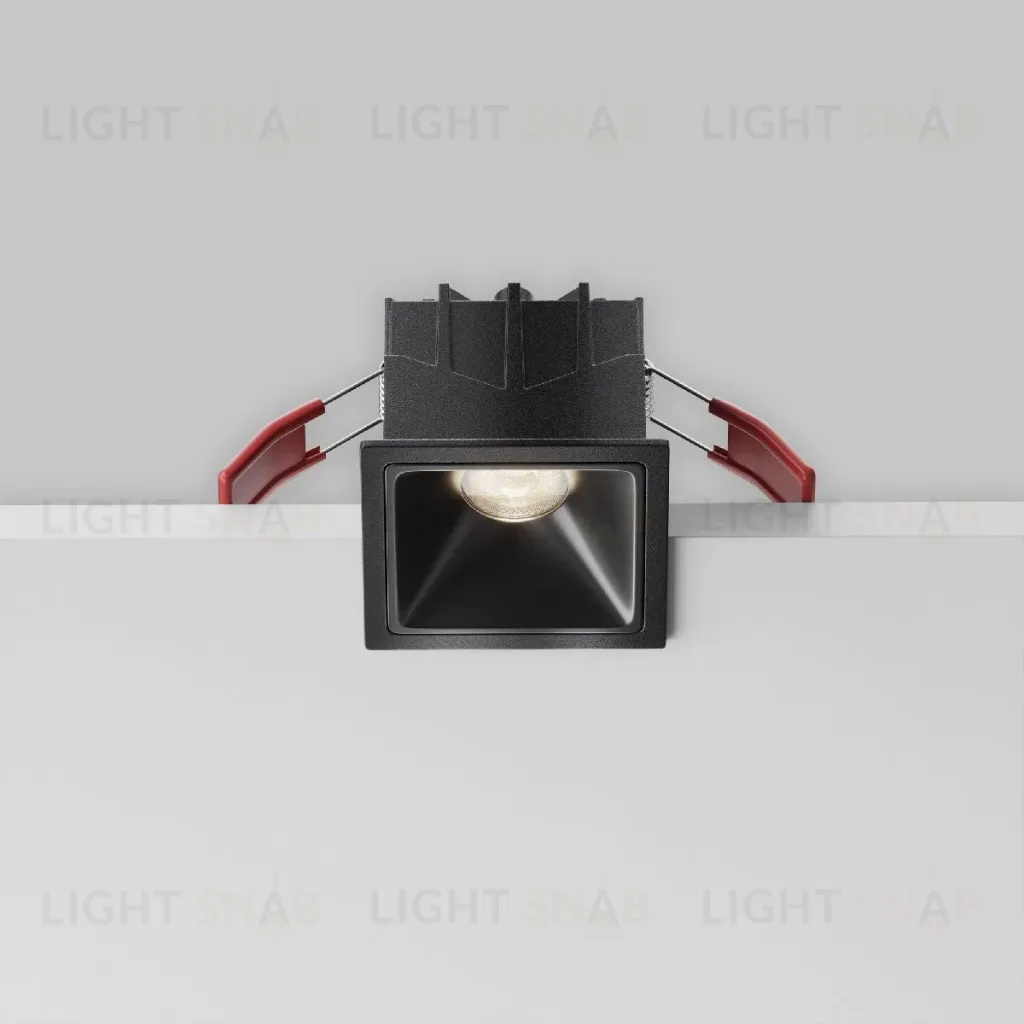 Встраиваемый светильник Maytoni Alfa LED DL043-01-10W4K-SQ-B-1 DL043-01-10W4K-SQ-B-1