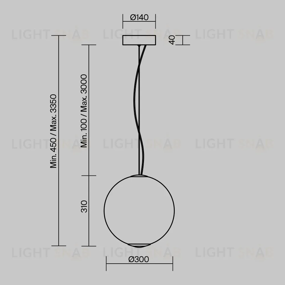 Подвесной светильник Maytoni Bruma MOD397PL-L15CH3K MOD397PL-L15CH3K