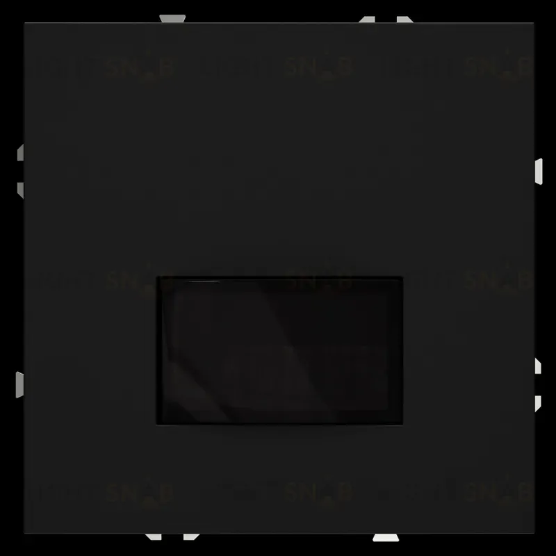 Датчик движения встраиваемый VOLTUM S70 VLS070508 (черный матовый) VLS070508