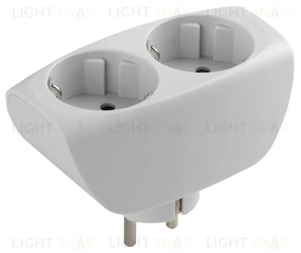Разветвитель электрический Эра SP-2e-W C0045528 C0045528