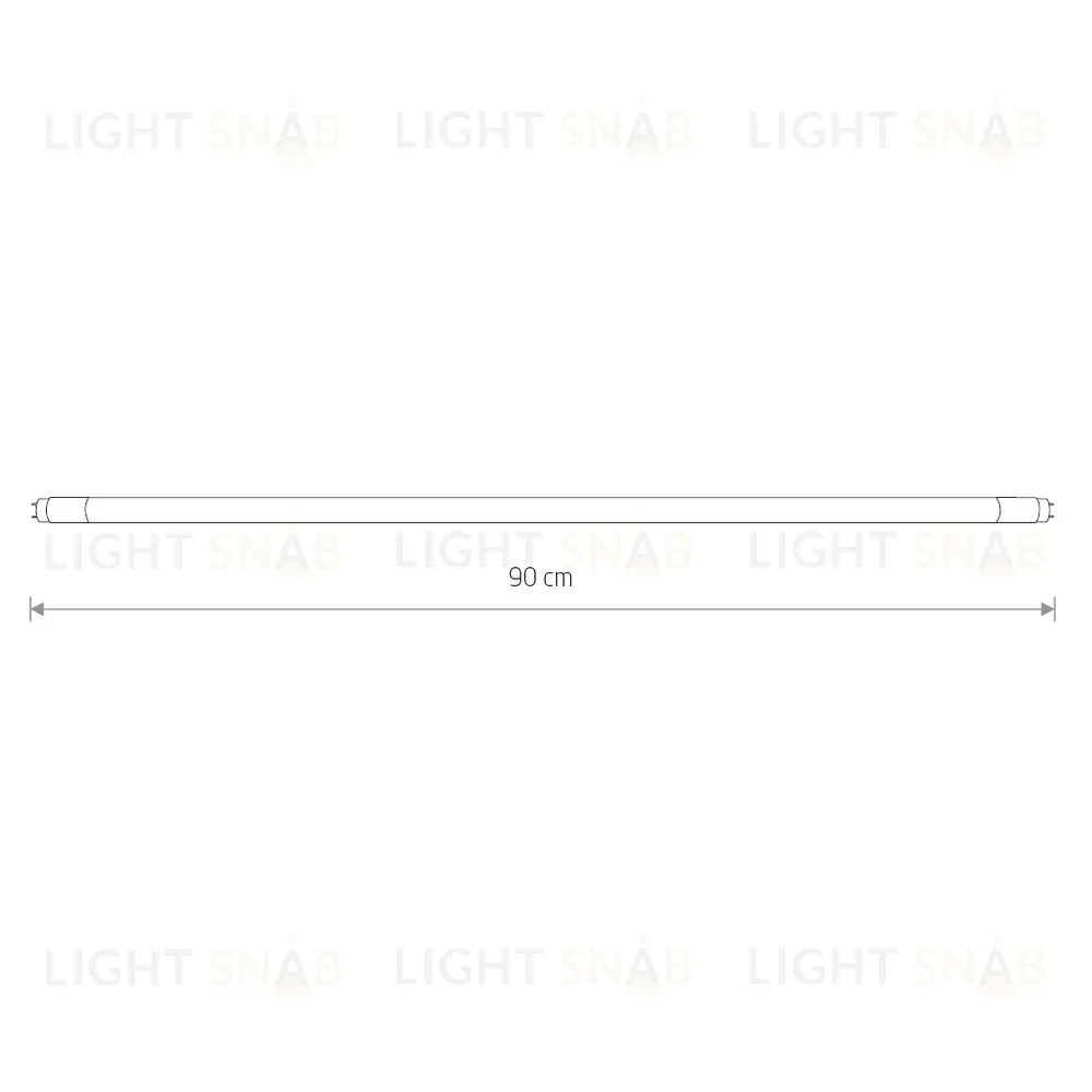Светодиодная лампа Nowodvorski Tube Led Transparent T8 16W 3000K 7501 7501
