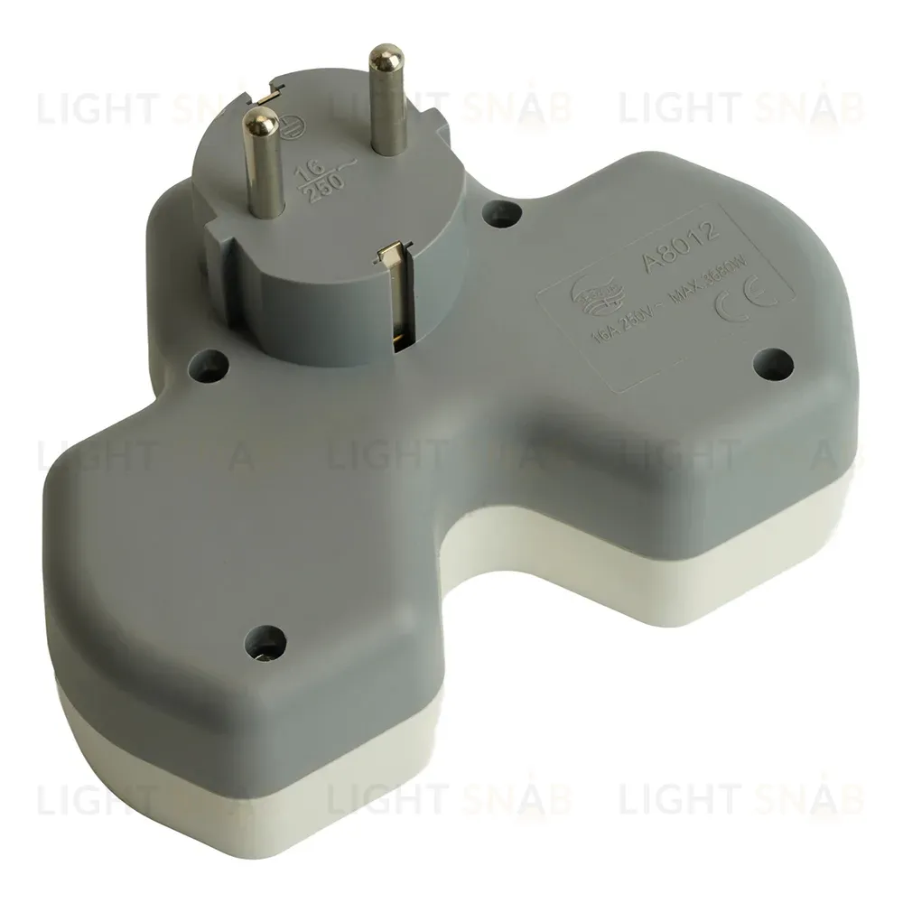 Разветвитель сетевой 2-местный с/з и USB+Type C Stekker ADP16-15-20 50071 50071