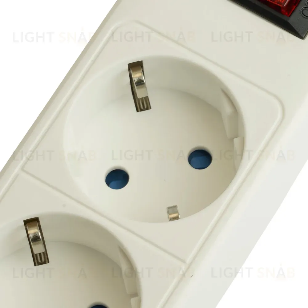 Сетевой фильтр 6-местный с/з Stekker Optima HM20-61-05 50097 50097