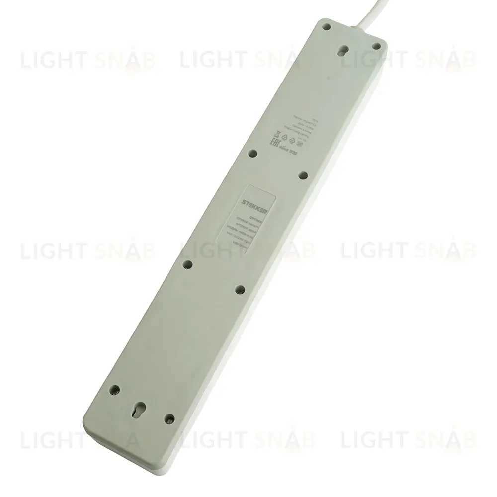 Сетевой фильтр 6-местный с/з Stekker Optima HM20-61-05 50097 50097