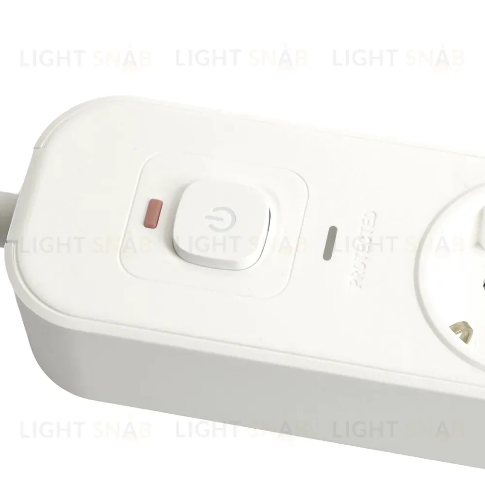 Сетевой фильтр 3-местный с/з и 2 USB-A+2 Type-C 3 Stekker Nova HM21-31-03 50100 50100