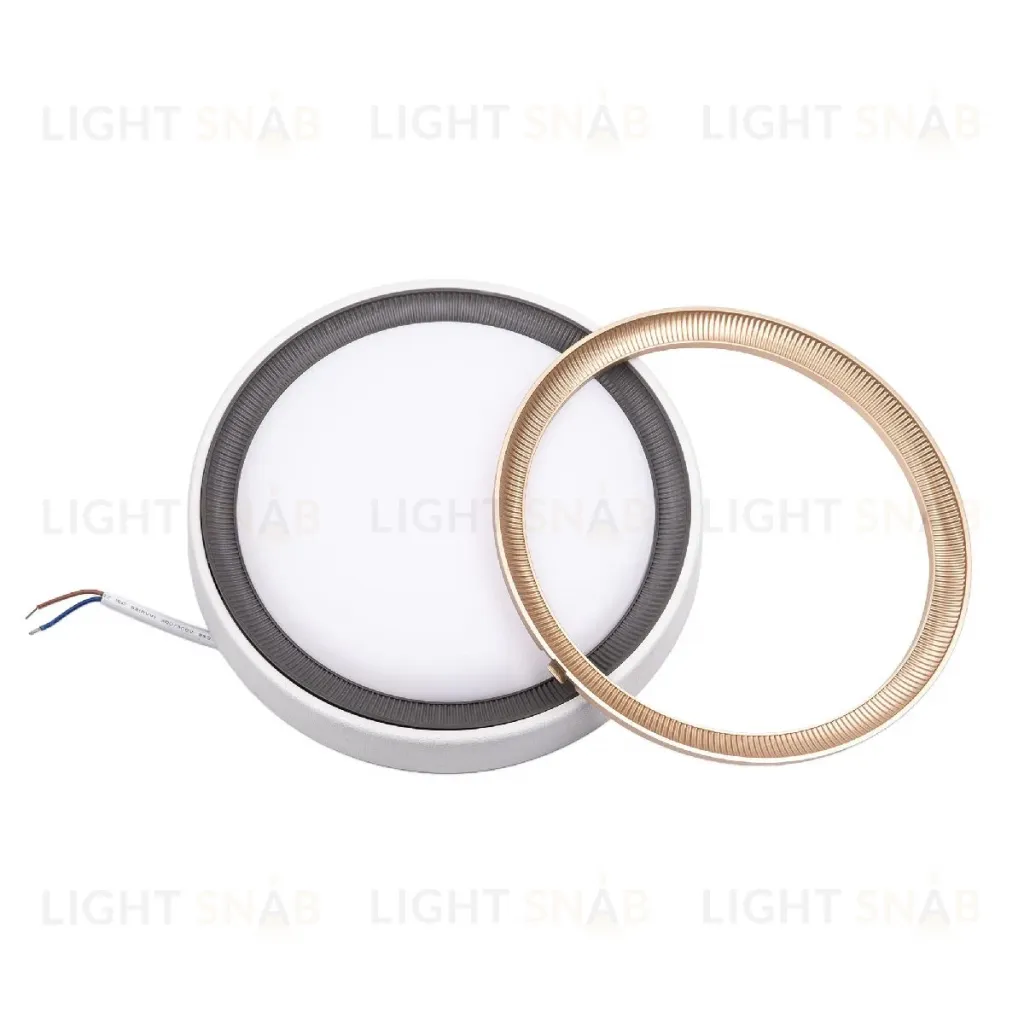 Накладной светильник Volpe ULW-Q281 24W/6500K/F20 IP65 WHITE UL-00012355 ULW-Q281 24W/6500K/F20 IP65 WHITE