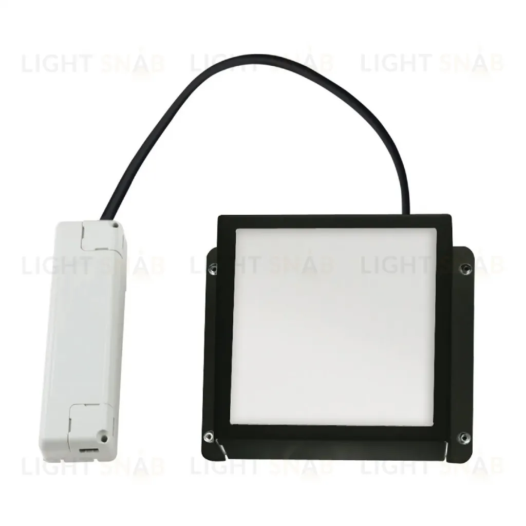 Встраиваемый светильник Uniel Grilyato mini ULP-1010 7W/4000К IP40 GRILYATO OPAL BLACK UL-00012449 ULP-1010 7W/4000К IP40 GRILYATO OPAL BLACK