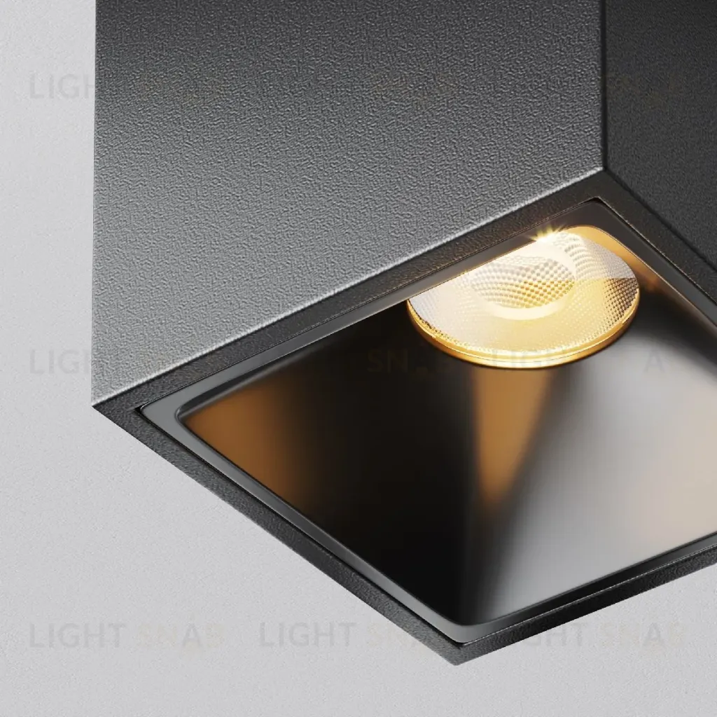 Накладной светильник Maytoni Alfa led C065CL-8W2.7K-SQ-B C065CL-8W2.7K-SQ-B