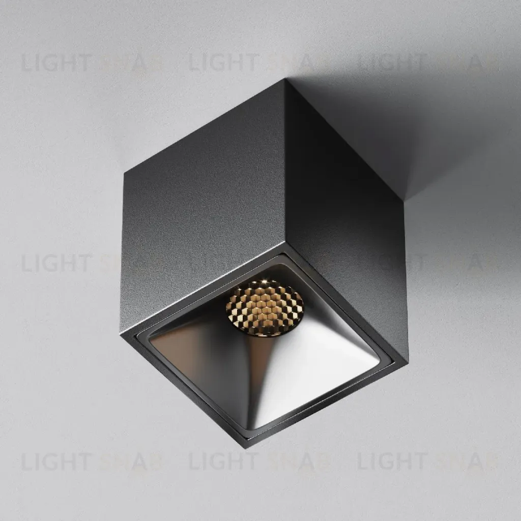 Накладной светильник Maytoni Alfa led C065CL-8W3K-SQ-B C065CL-8W3K-SQ-B
