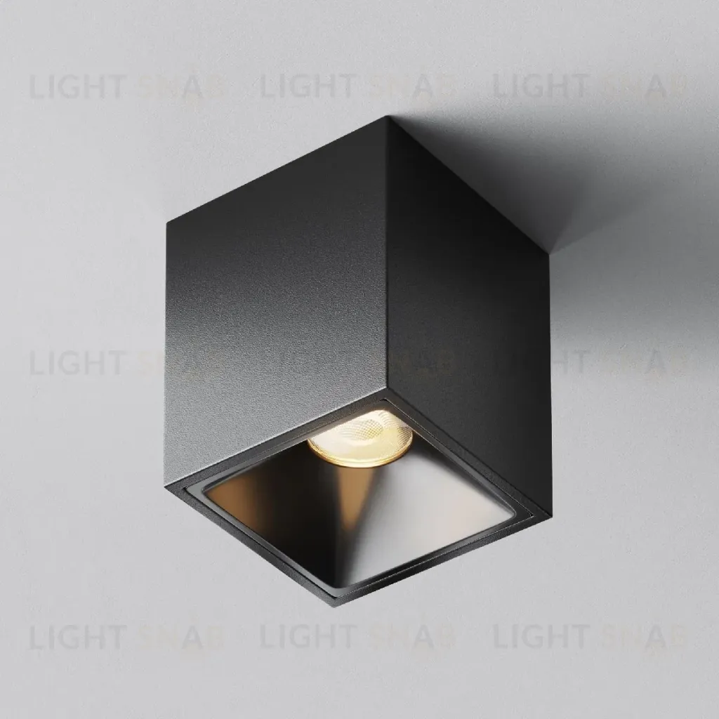 Накладной светильник Maytoni Alfa led C065CL-8W3K-SQ-B C065CL-8W3K-SQ-B