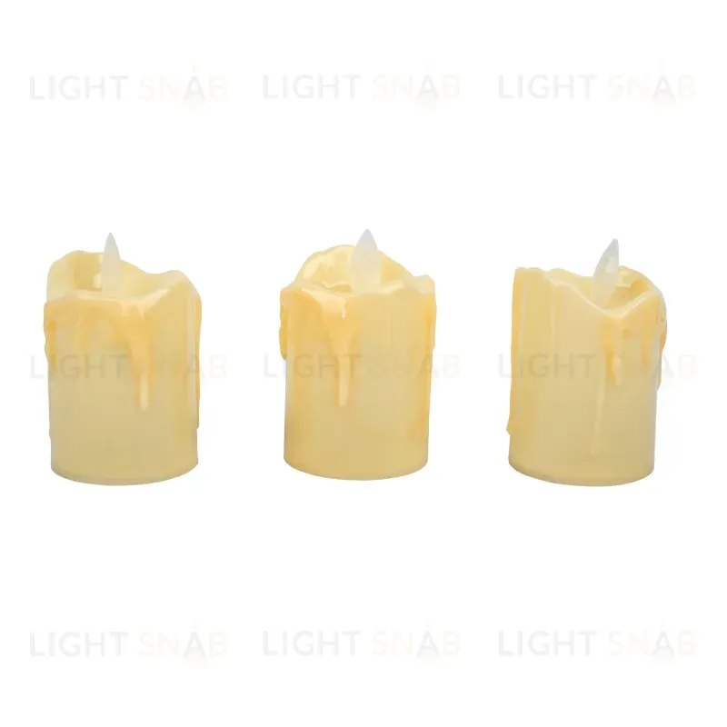 Фигурка светодиодная Свеча Uniel ULD-F062 WW CANDLE SET3 UL-00012457 ULD-F062 WW CANDLE SET3