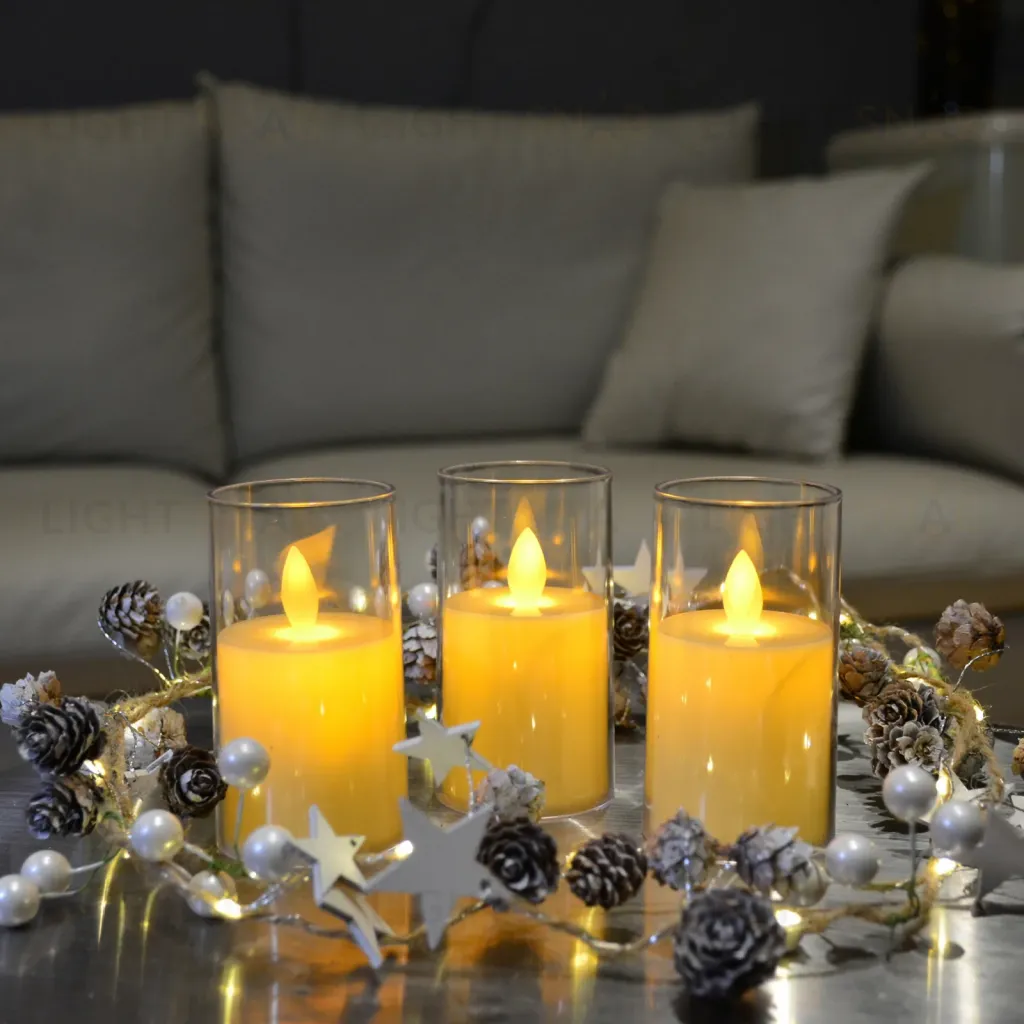Фигурка светодиодная Свеча Uniel ULD-F064 WW CANDLE SET3 UL-00012456 ULD-F064 WW CANDLE SET3