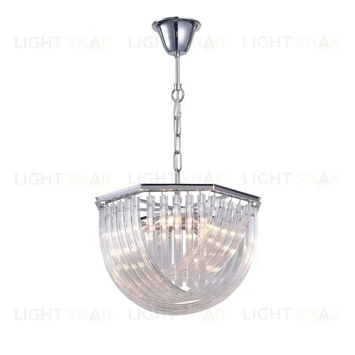 Подвесная люстра Delight Collection Murano Glass KR0116P-5R/A chrome KR0116P-5R/A chrome
