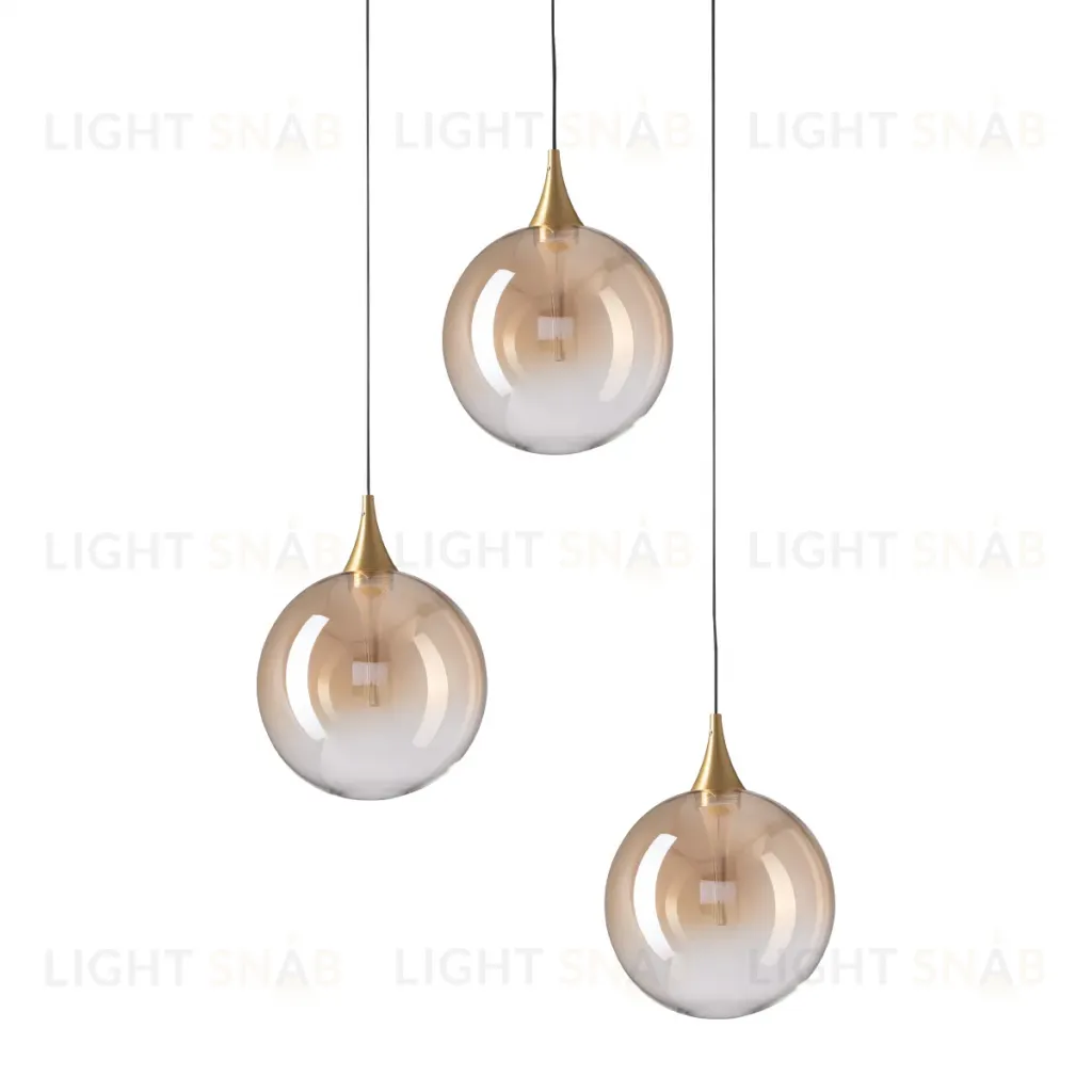 Подвесной светильник Delight Collection MD23001045H-3A brass/champagne MD23001045H-3A brass/champagne