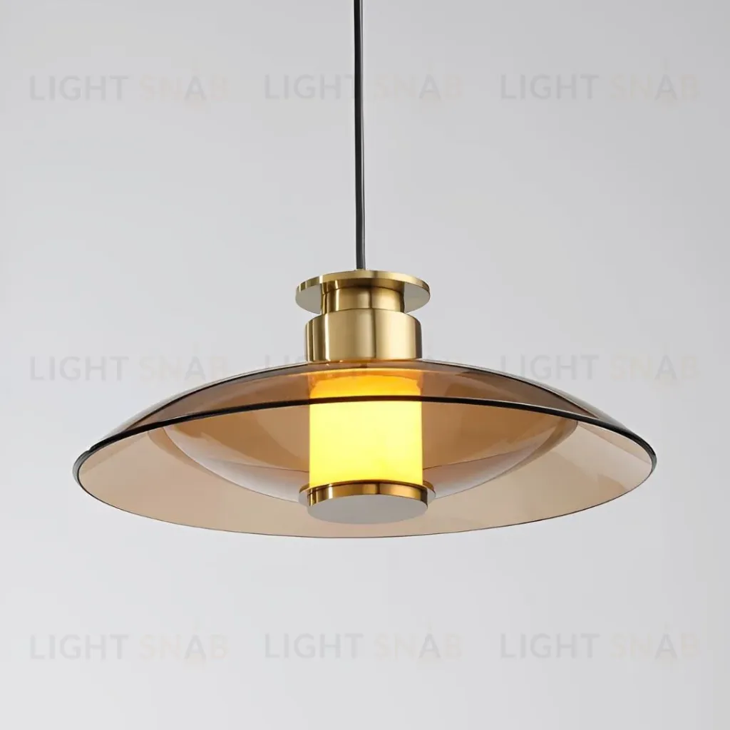 Подвесной светильник Delight Collection 8665P/L gold/amber 8665P/L gold/amber
