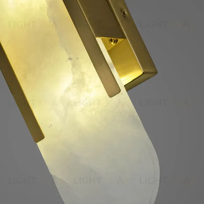 Настенный светильник Delight Collection Wall lamp F037/S gold/white F037/S gold/white