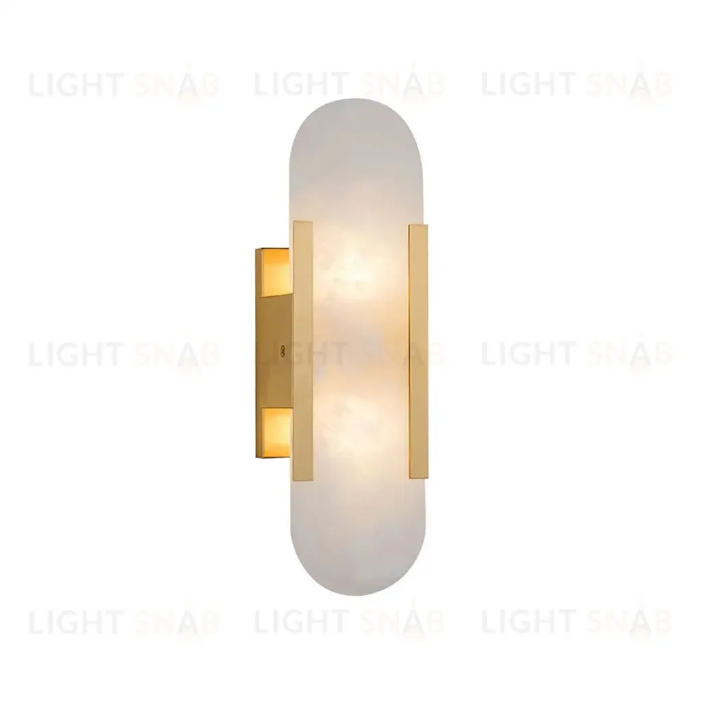 Настенный светильник Delight Collection Wall lamp F037/S gold/white F037/S gold/white