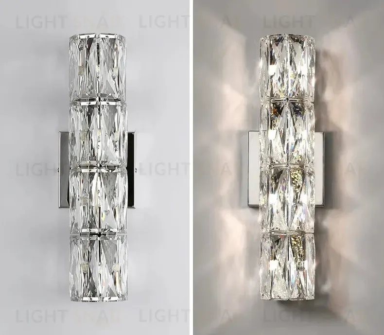 Настенный светильник Delight Collection Wall lamp A06W/4 silver/clear A06W/4 silver/clear