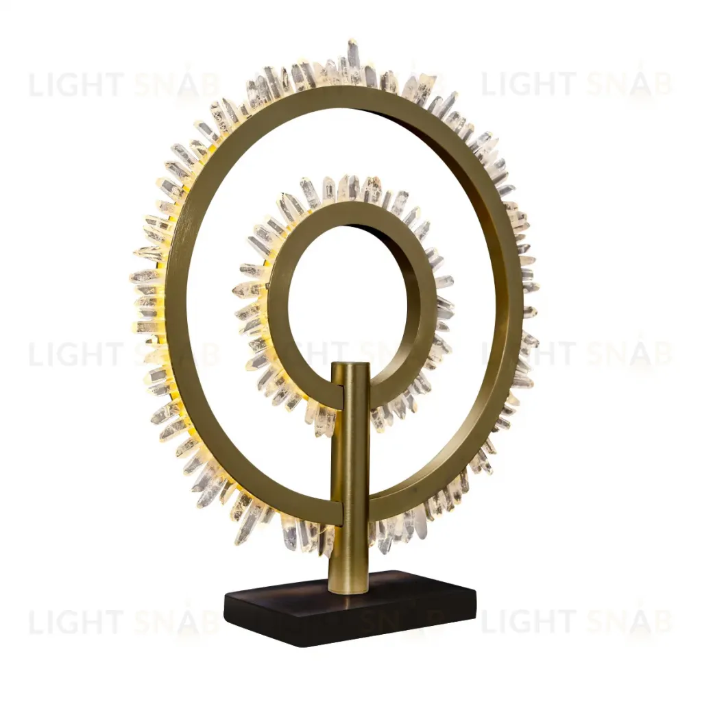 Настольная лампа Delight Collection Quartz Halo MT20020154-2A satin gold MT20020154-2A satin gold