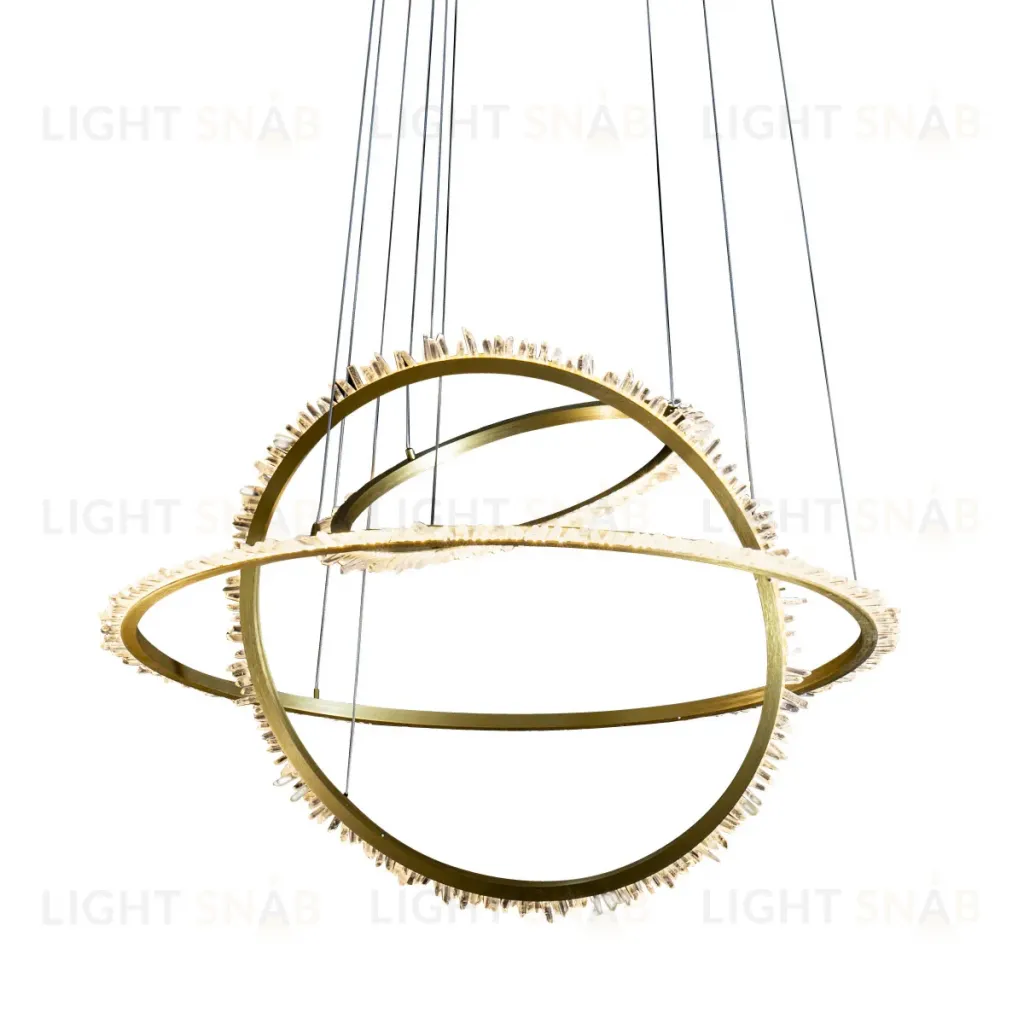 Подвесная люстра Delight Collection Quartz Halo MD20020154-3A satin gold MD20020154-3A satin gold