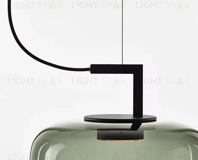 Подвесной светильник Delight Collection 8871P/A L black/light green 8871P/A L black/light green