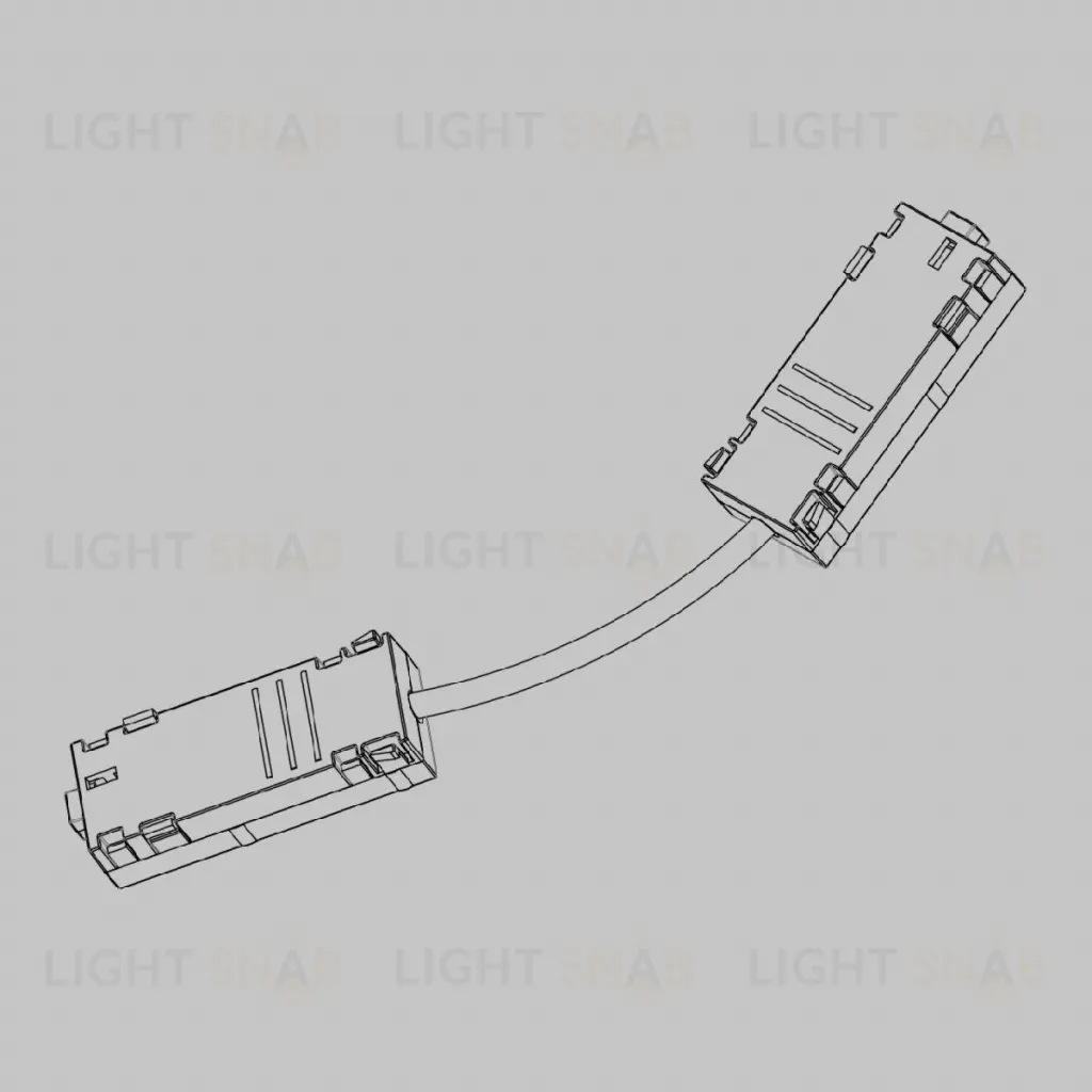L-соединитель питания для шинопровода IMEX Smart line IL.0050.4002-BK IL.0050.4002-BK