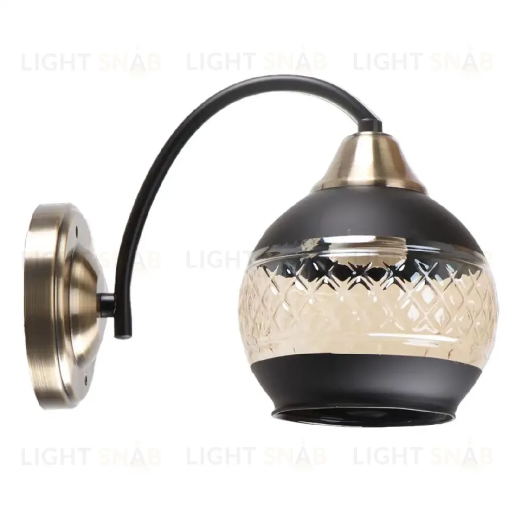 Бра IMEX MD.51851-1-W-BK+AB MD.51851-1-W-BK+AB