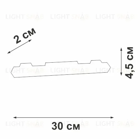 Трековый магнитный светильник Vitaluce VT0200058-01 VT0200058-01