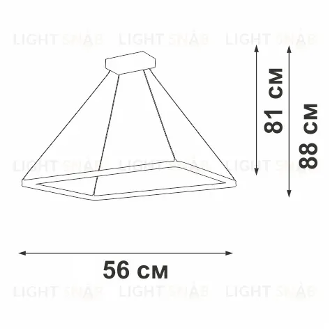 Подвесной светильник Vitaluce V2508DT-1/1S V2508DT-1/1S