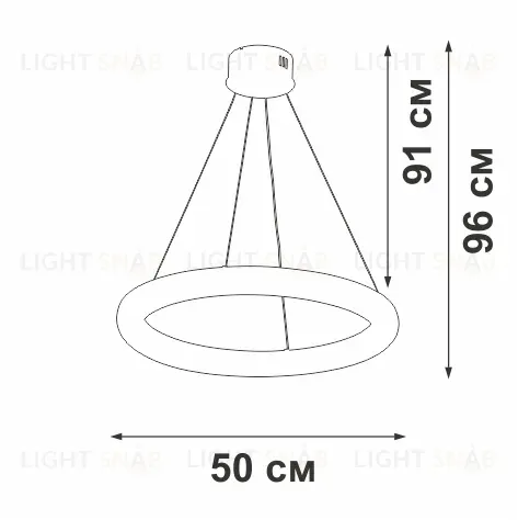 Подвесной светильник Vitaluce V2543DT-0/1S V2543DT-0/1S