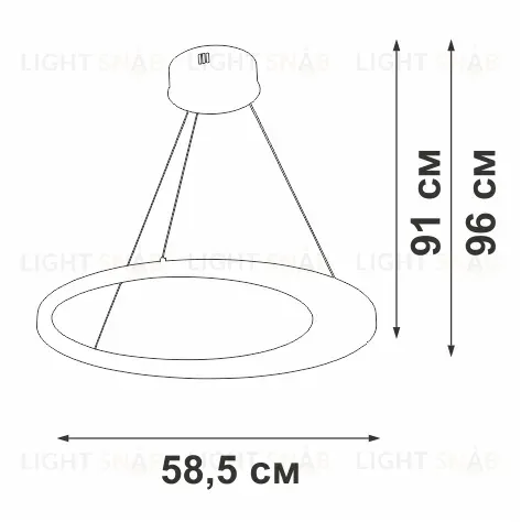Подвесной светильник Vitaluce V2695-1/1S V2695-1/1S