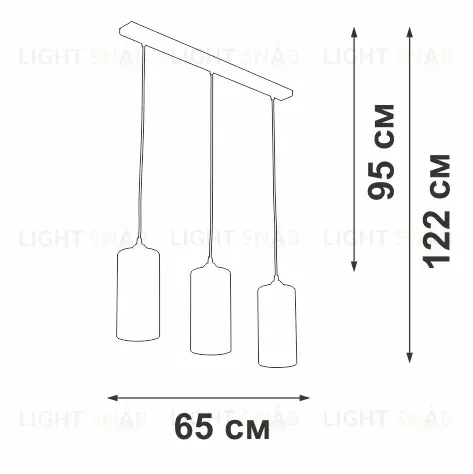 Подвесной светильник Vitaluce V2732-1/3S V2732-1/3S
