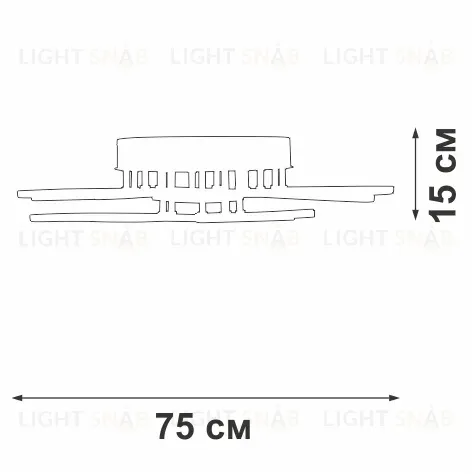 Потолочная люстра Vitaluce V3893-0/9PL V3893-0/9PL