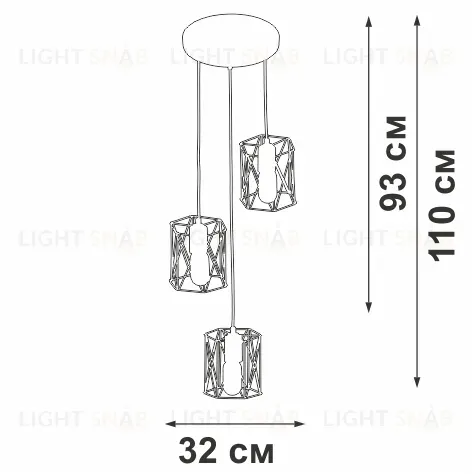 Подвесной светильник Vitaluce V43820-1/3S V43820-1/3S